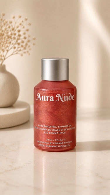 Huile pailletée Aura Nude